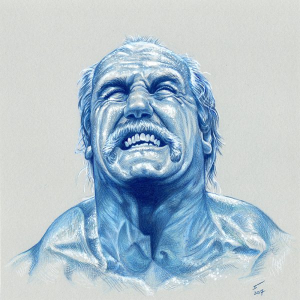 Hulk Hogan (original artwork) Online now