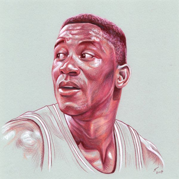 Isaiah Thomas (original artwork) on Sale