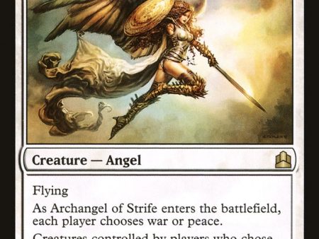 Archangel of Strife [Commander 2011] Online