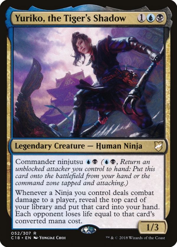 Yuriko, the Tiger s Shadow [Commander 2018] Online Sale