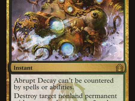 Abrupt Decay [Return to Ravnica] Hot on Sale