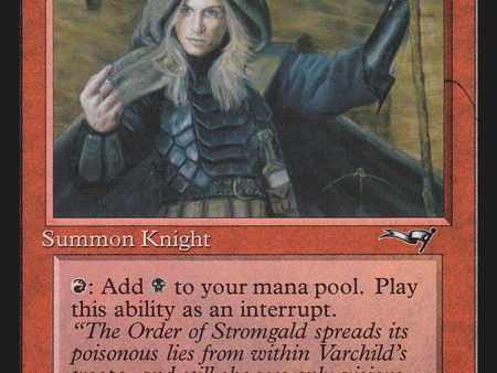 Agent of Stromgald (Holding Staff) [Alliances] For Discount