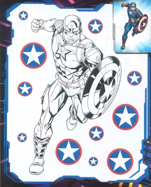 Marvel Avengers: The Ultimate Colouring Book For Discount