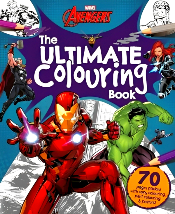 Marvel Avengers: The Ultimate Colouring Book For Discount