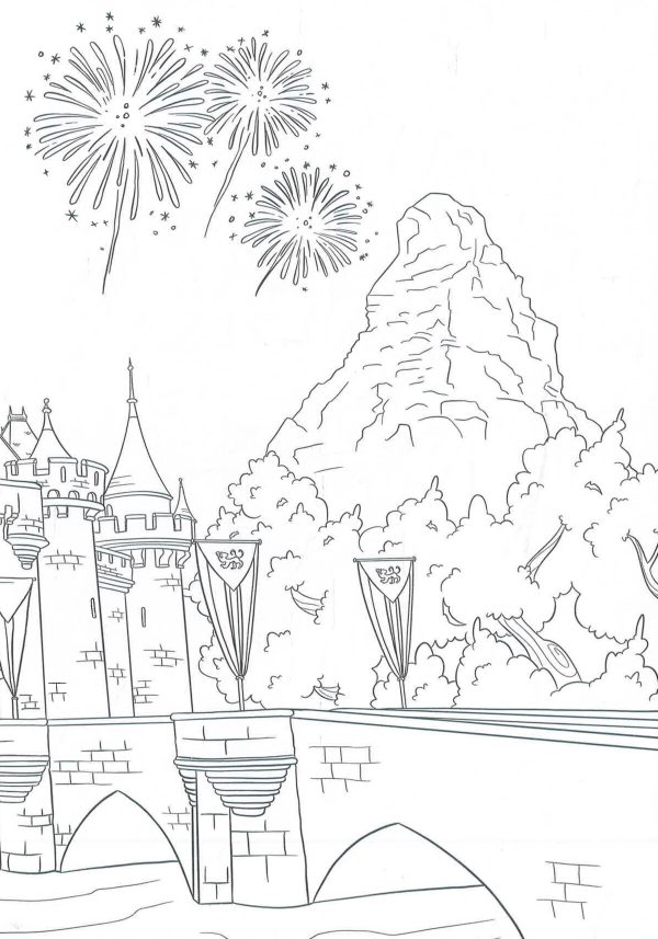 Disneyland Colouring Book Online