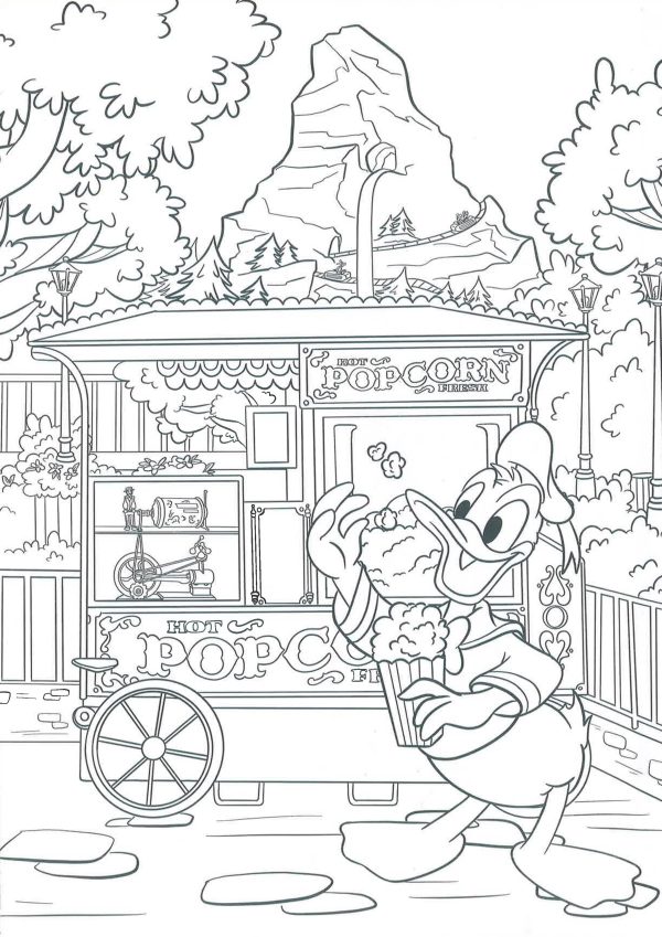 Disneyland Colouring Book Online